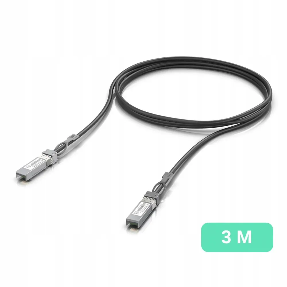 Cabo de Rede Ubiquiti 10 Gbps 3 m UACC-DAC-SFP10-3