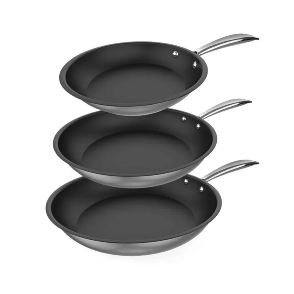 Set Frigideiras Antiaderentes Cecotec Polka Classy 20-24-28 Bucket Steel