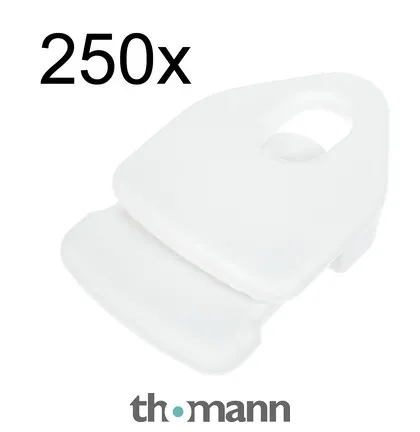 Holdon Mini Clip White 250pcs Pack