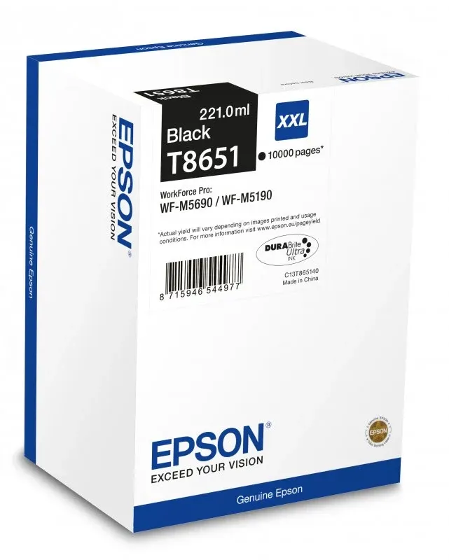 EPSON TINTEIRO PRETO XXL 10.000PG WF-M5690DWF/5190DW