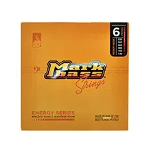 Jogo Cordas Baixo Elétrico Mark Bass Energy 6 cordas 030-130