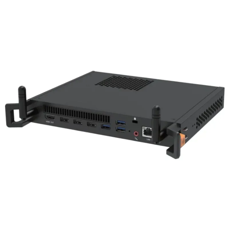 Mini PC MAXHUB MT71E Barebone com Intel Core i5-12450H, 12GB, 256GB SSD e Windows 11 Pro Preto