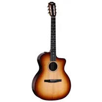 Taylor Sunset Blvd 214ce-N Plus Rswd/Spruce SEB Shaded Edgeburst