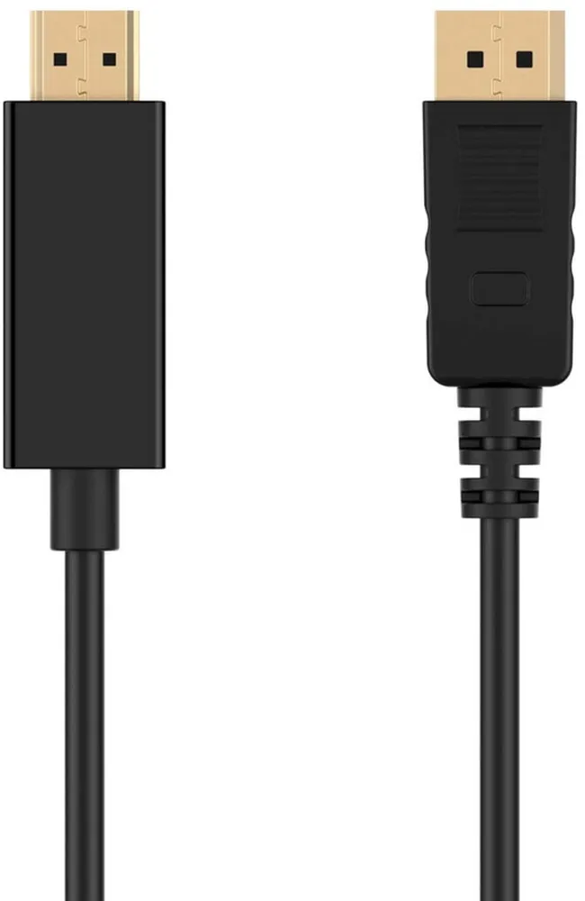 Cabo Conversor Ewent DisplayPort 1.2 > HDMI 1.2 Macho/Macho 1.8 M Preto