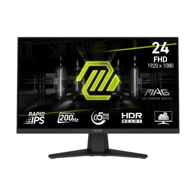MSI MAG 244F Monitor 23.6″ 1080p 200Hz Rapid IPS HDR sRGB126%