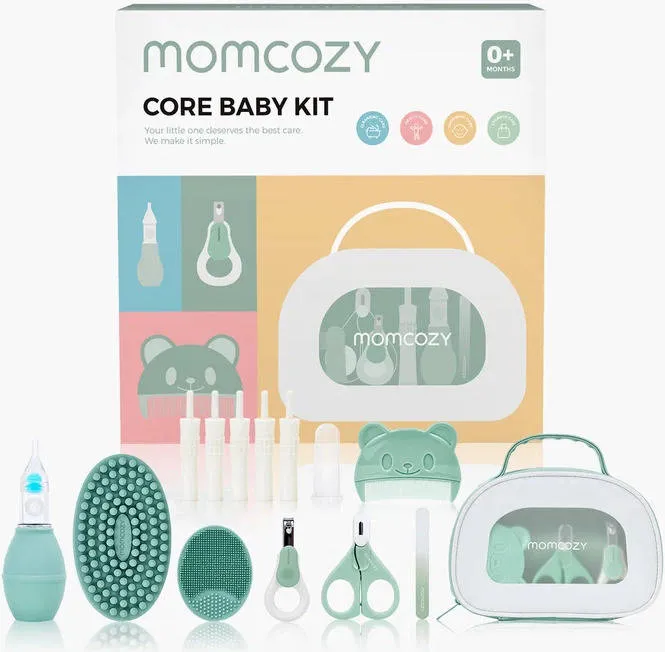 Kit de Cuidados de Bebé MOMCOZY Core Tudo-em-Um (9 Acessórios com Estojo)