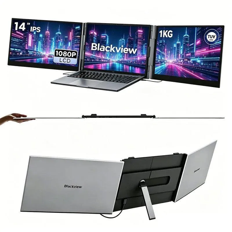 Monitor Blackview DCM6 Pro 14" FullHD 60Hz IPS Ultrafino USB-C