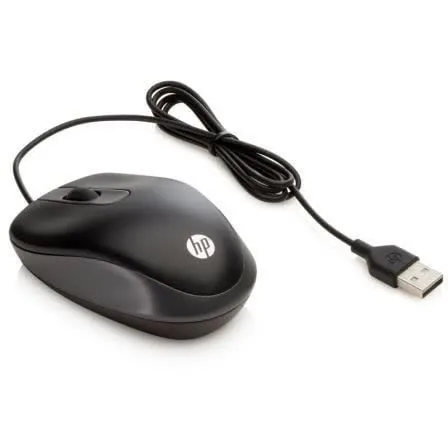 Rato com Fio USB Travel G1K28AA HP