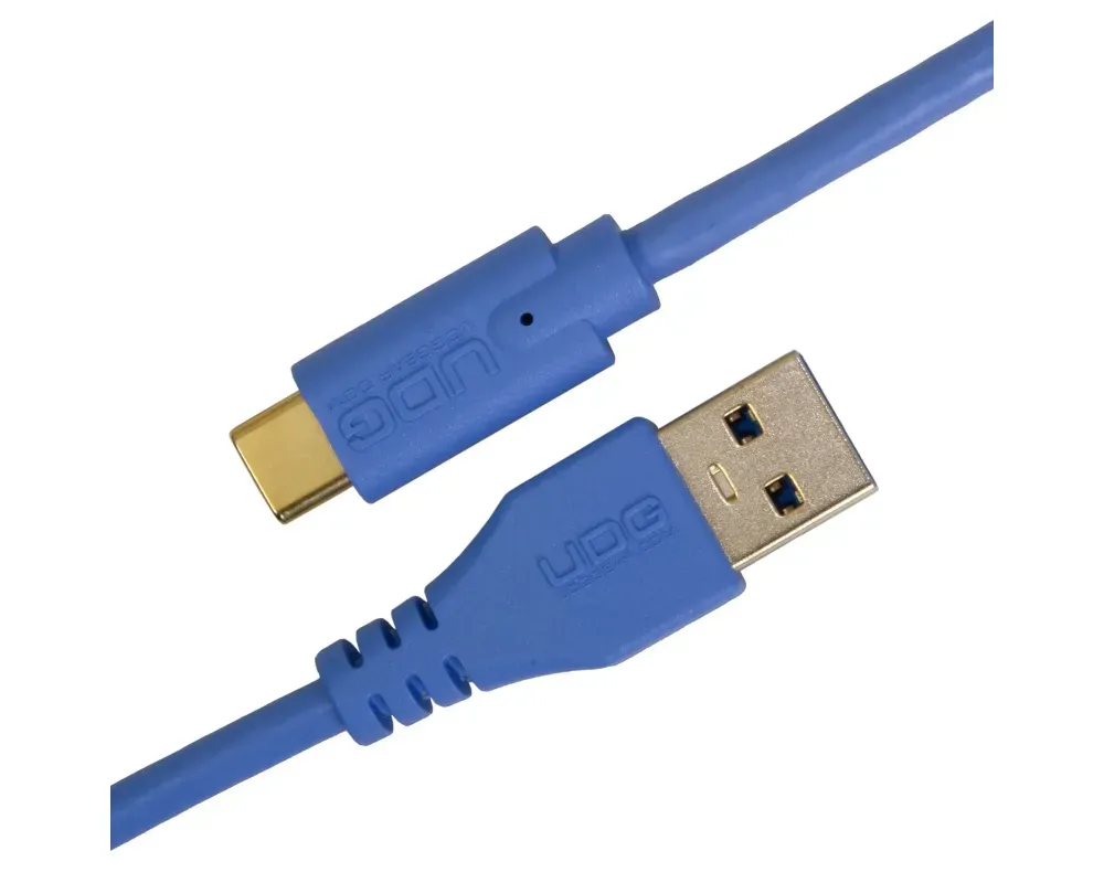 UDG Ultimate Audio Cable USB 3.2 C-A Straight 1,5m Blue