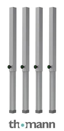 Global Truss Stage Deck Leg 4x 80-140cm