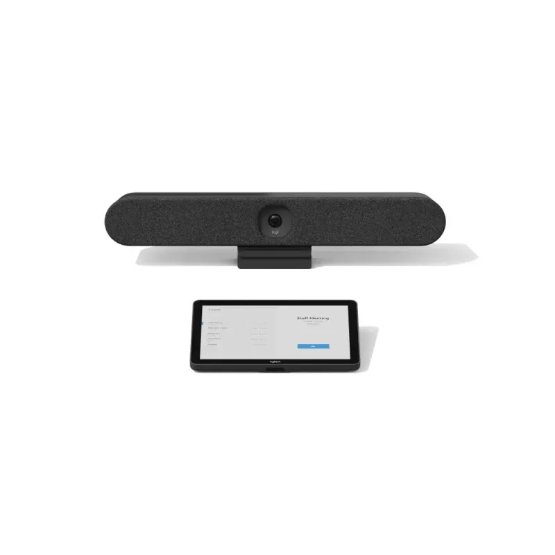 Conjunto para videoconferência Logitech Tap IP Appliance Room Solutions Huddle + Salas Pequenas