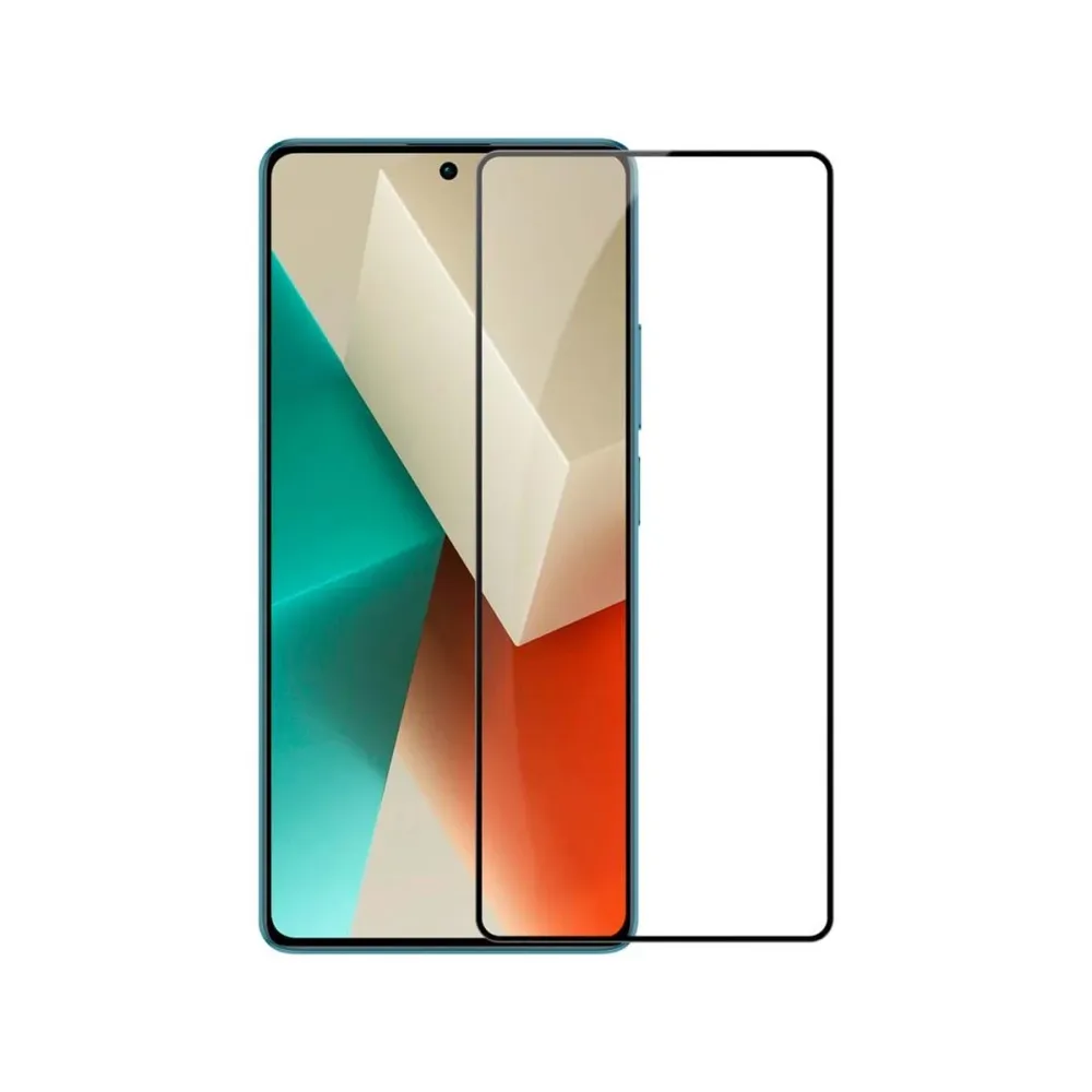 Película de Vidro Xiaomi Redmi Note 13 4G Full Screen Preta