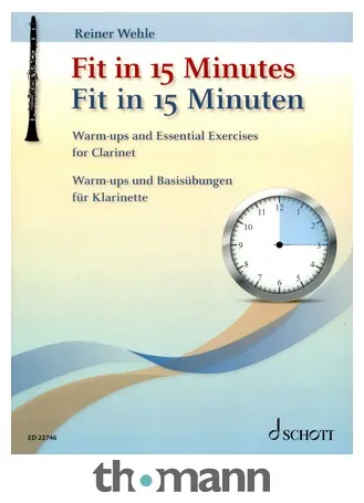 Schott Fit in 15 Minutes Clarinet