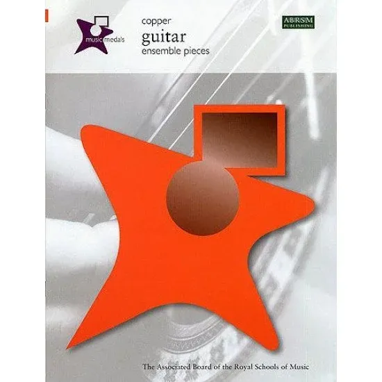 ABRSM LIVRO Music Medals Copper Guitar Ensemble Pieces