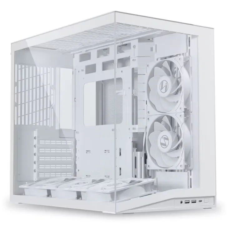 Caixa ATX Lian Li O11 Dynamic Mini V2 Flow Branca