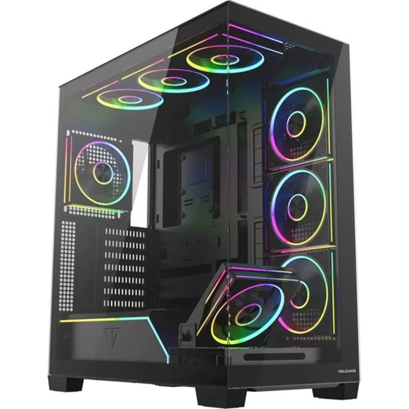 Caixa de Computador Caixa PC Modecom Volcano Stellar Plus ARGB Midi Tower 8F