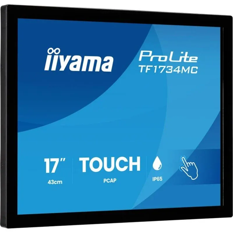 Monitor iiyama ProLite TF1734MC-B8X 17" SXGA 75Hz TN Tátil VESA IP65 5ms