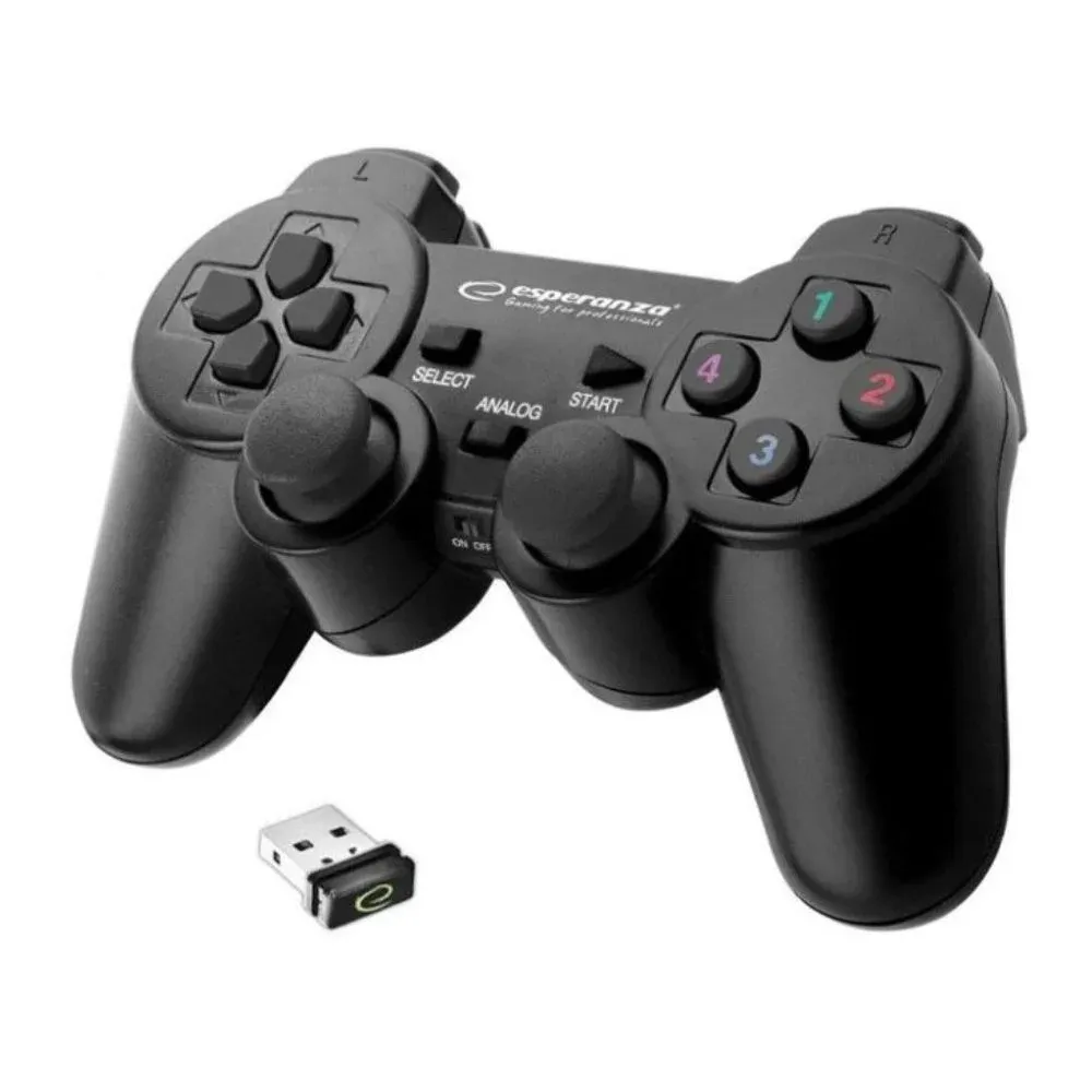 Comando PC/PS3 Gaming S/ Fios 2.4GHz