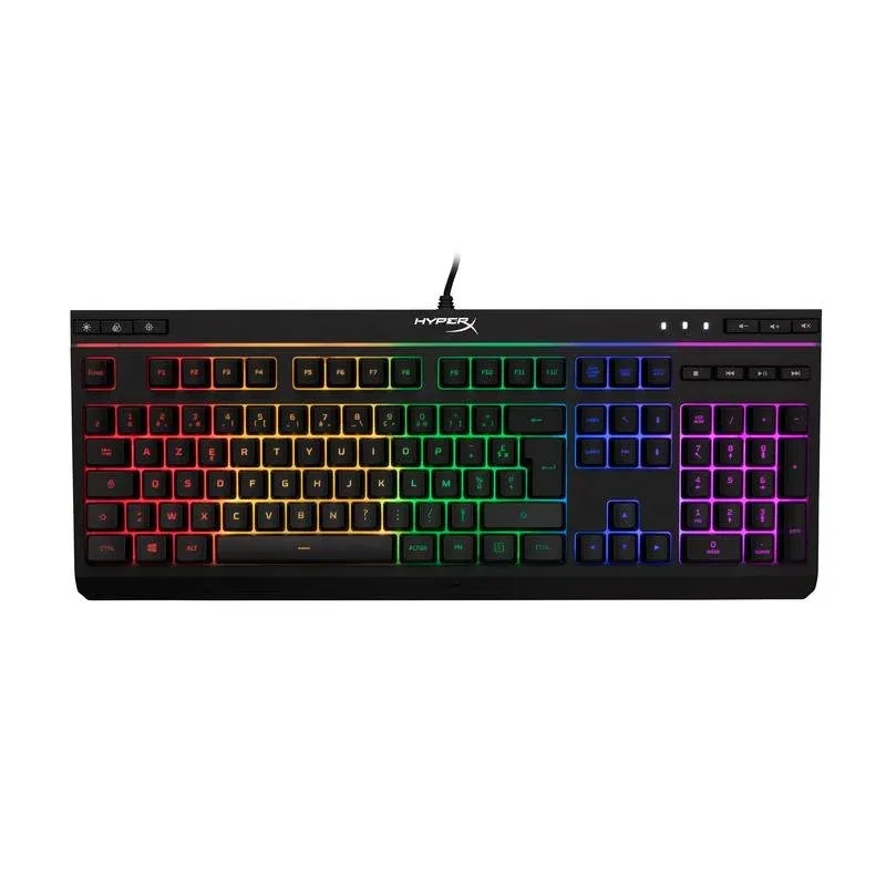 Teclado HyperX Alloy Core RGB mecânico com iluminação RGB e anti-ghosting FR