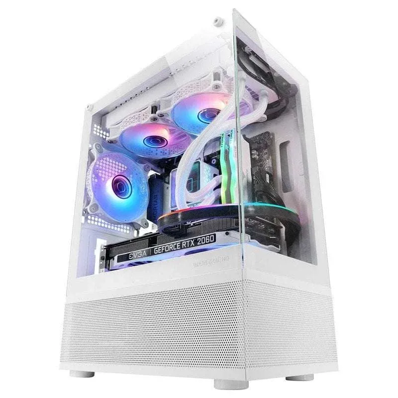 Caixa Micro-ATX Mars Gaming MC-SE Vidro Temperado USB 3.0 Branca