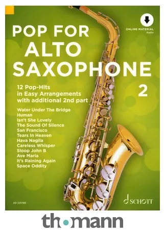 Schott Pop For Alto Saxophone 2