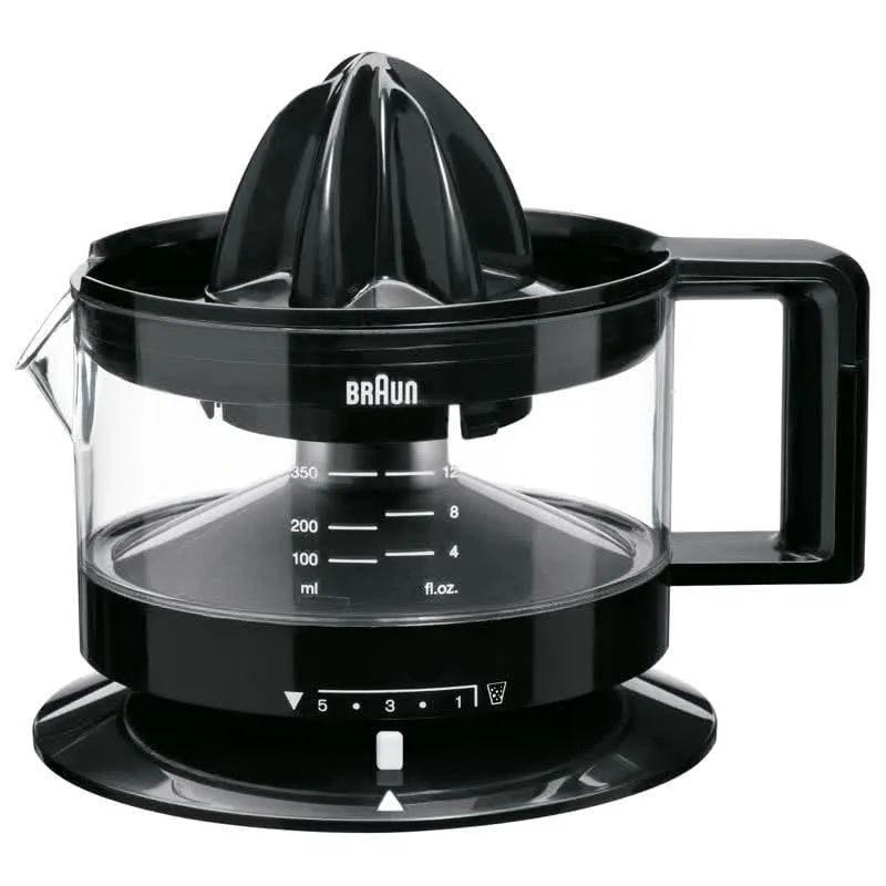 Espremedor de Cítrinos CitrusQuick 1 CJ3000 0.40L 20W (Preto) - BRAUN