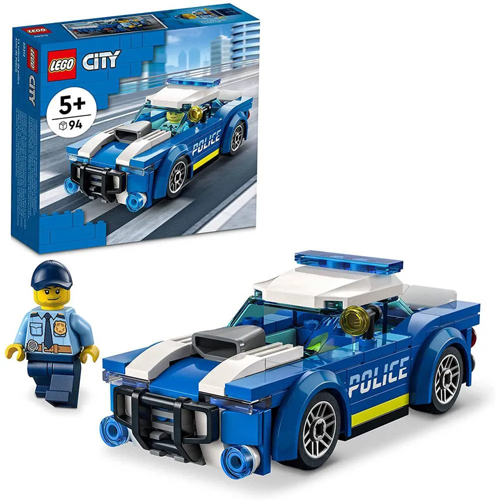 LEGO City: Carro da Polícia | Idades 5+ | 94 Peças | Item 60312