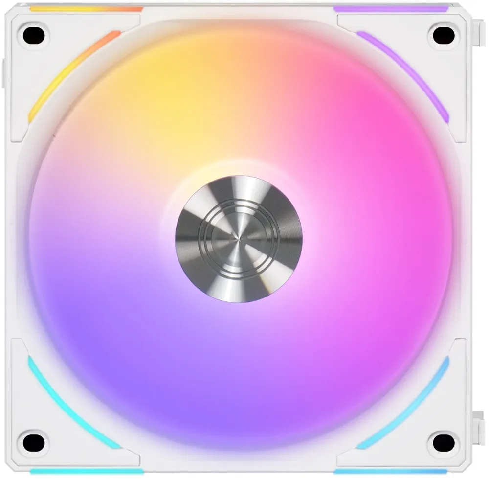 Ventoinha Lian Li UNI AL120 V2 RGB PWM Branco 120mm