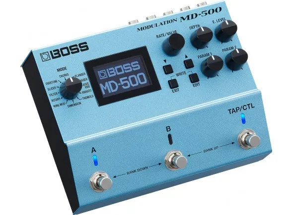 BOSS MD-500 MODULATION 12-Modos 28-Tipos Modulação 32-bits p/ Guitarra Elétrica