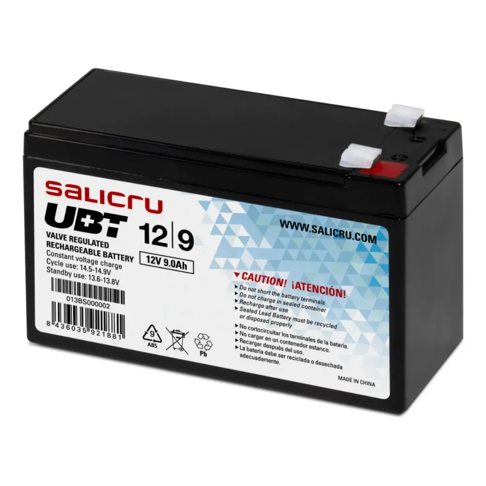 Bateria UPS SAI Salicru UBT 12/9