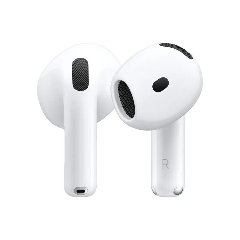Auriculares Apple AirPods 4 sem fios Bluetooth 5.3 para chamadas e musica IP54 brancos