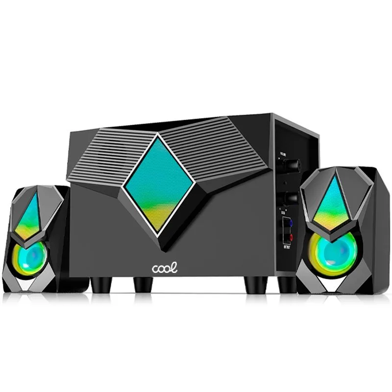 Cool Colunas Gaming 2.1 LED USB 15W