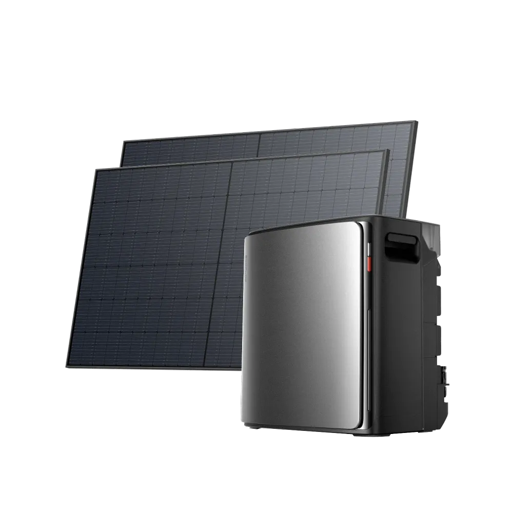 Estação de Energia EcoFlow STREAM Ultra X - STREAM Ultra X + 2 x Painel Solar Bifacial 520W