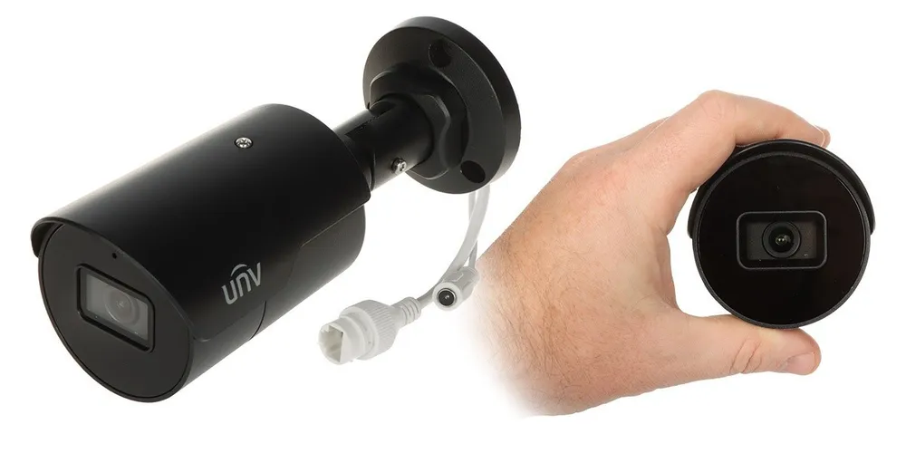 Uniview IPC2124LE-ADF28KM-H-NEGRO Câmera de IPC2124LE-ADF28KM-H-BLACK
