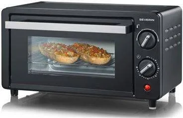 Mini-Forno SEVERIN TO2062 (9 L - 800 W - Preto)