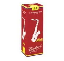 Palheta Sax Tenor Vandoren Java Filed Red Cut 2.5 5 UN