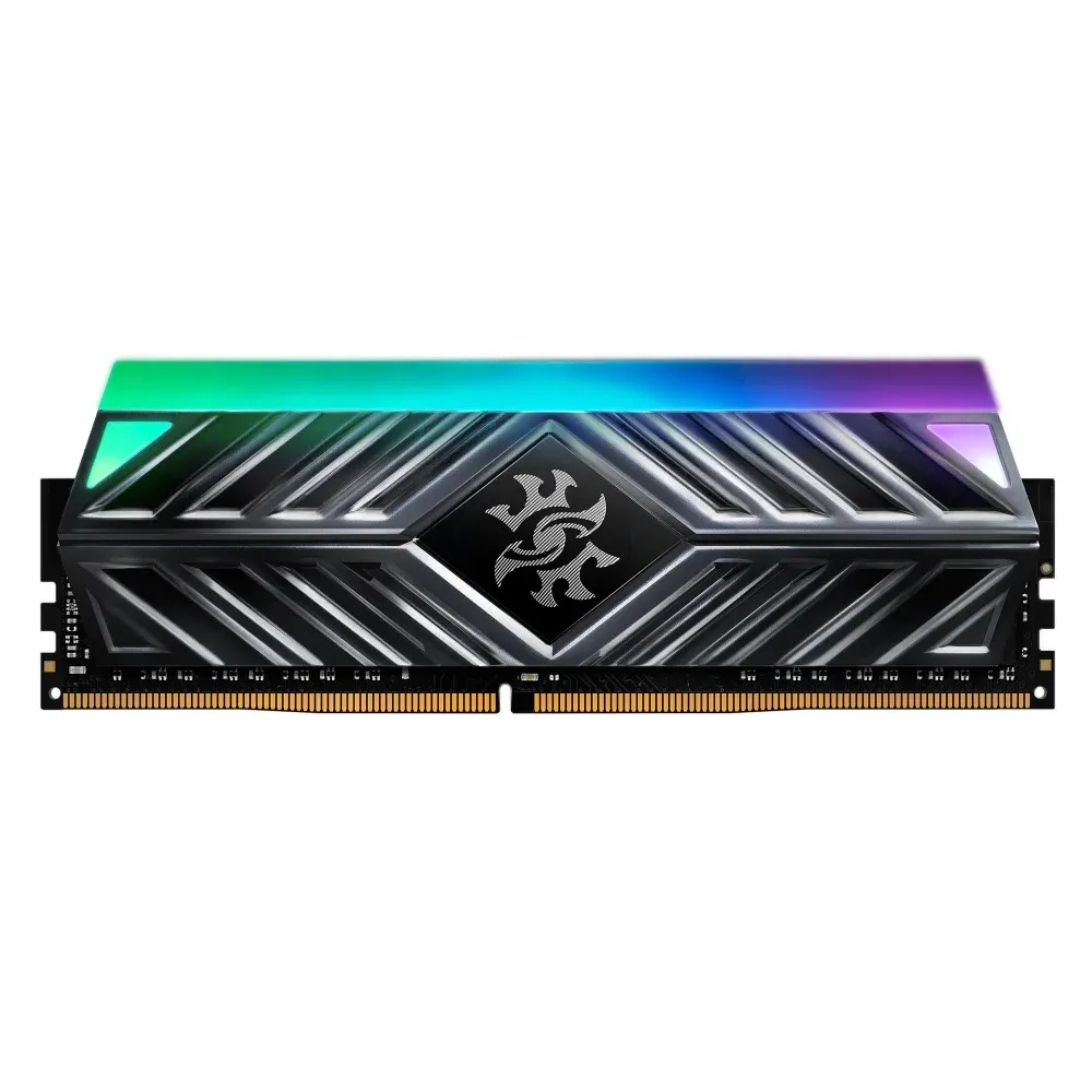 Memória RAM ADATA XPG RGB SPECTRIX 16GB (1x16GB) DDR4 3200MHz CL16 TITANIUM GRAY