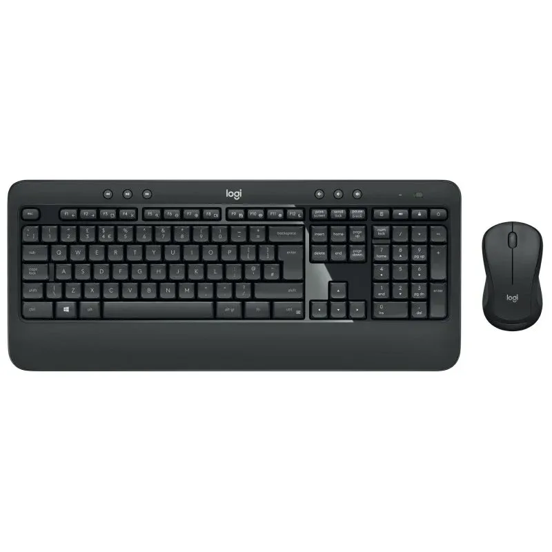 Logitech Advanced MK540 Combo Teclado Sem Fios Preto Layout QWERTY Italiano Rato Sem Fios
