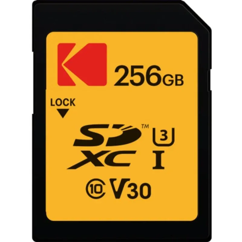 Cartão de Memória Kodak EKMSD256GXC10HPRK 256 GB SDXC Classe 10 UHS-I U3 V30