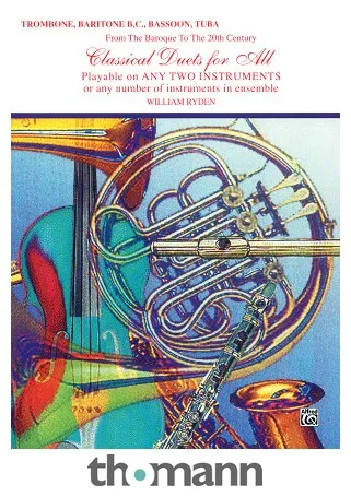 Alfred Music Publishing Classical Duets for All Tromb