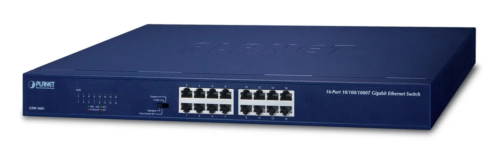 PLANET GSW-1601 network switch Unmanaged Gigabit Ethernet GSW-1601