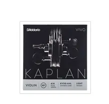 Jogo cordas Violino D'Addario Kaplan Vivo KV310 Light 4/4
