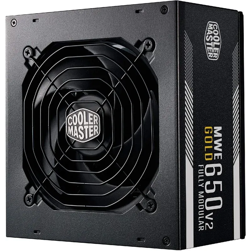 Fonte Alimentação Cooler Master MWE Gold 650 V2 650W 80 Plus Gold Modular