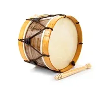 Bombo Tradicional Adamastor Nº1 28cm Natural