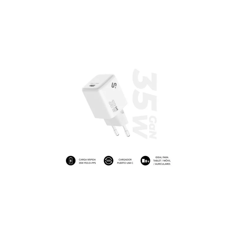 Subblim Carregador de parede GaN USB-C 35W