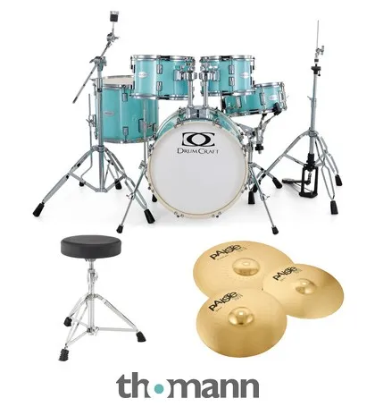 DrumCraft Series 3 Junior TQS Paiste Set