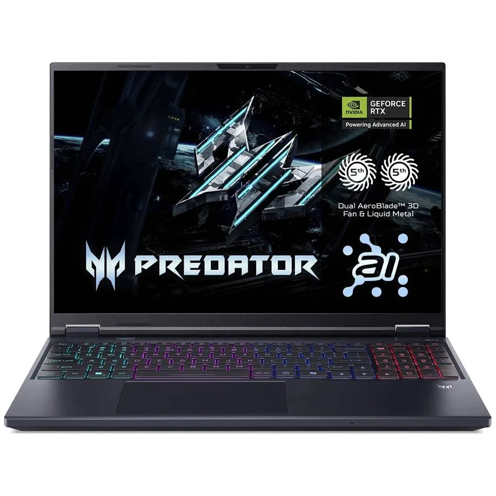 Portátil Gaming Acer Predator Helios Neo 16 AI PHN16-73-910B Black