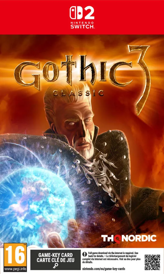 Pré-venda Jogo Nintendo Switch 2 Gothic 3 Classic