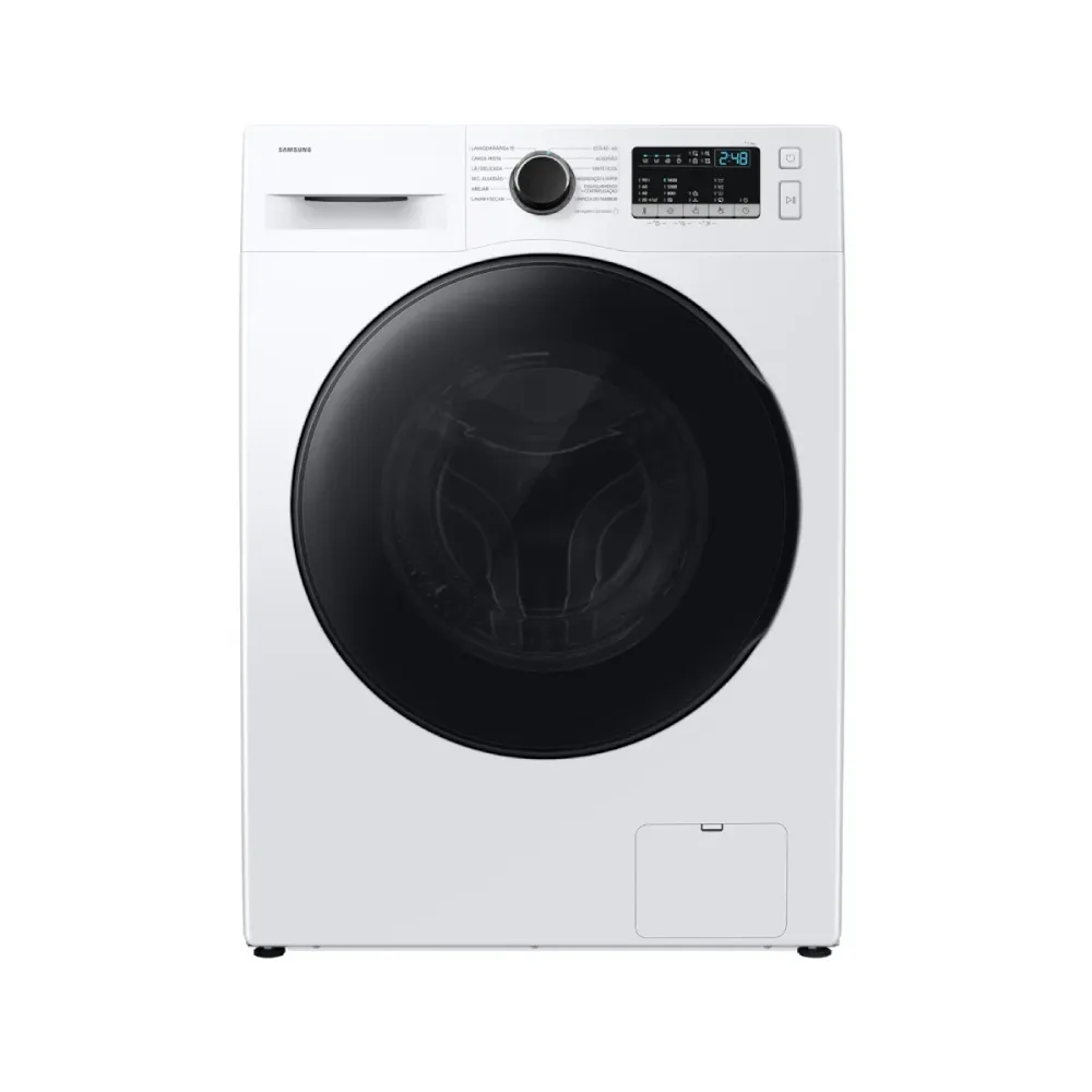 Máquina de Lavar e Secar Roupa Samsung 8/6kg 1400RPM Branca - WD80HG4U04BEEP