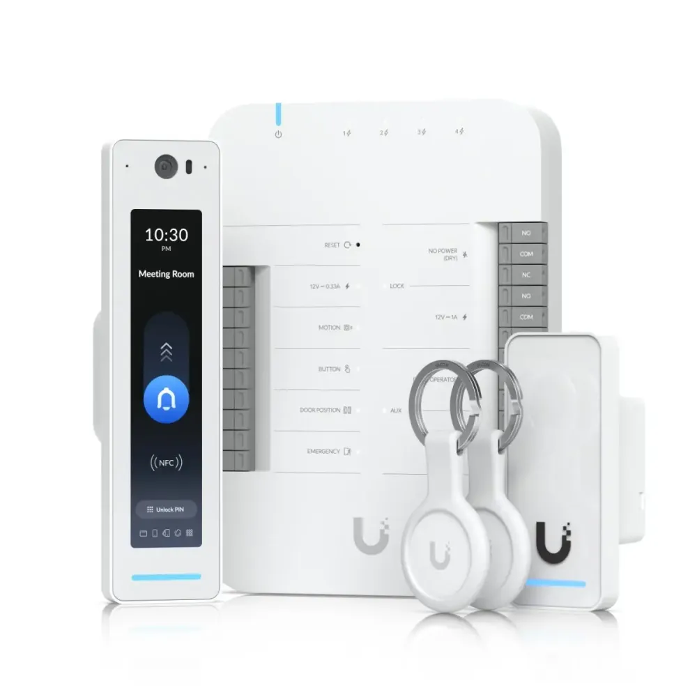 Kit Controlo Acessos Ubiquiti UniFi Access G3 Starter Kit Pro